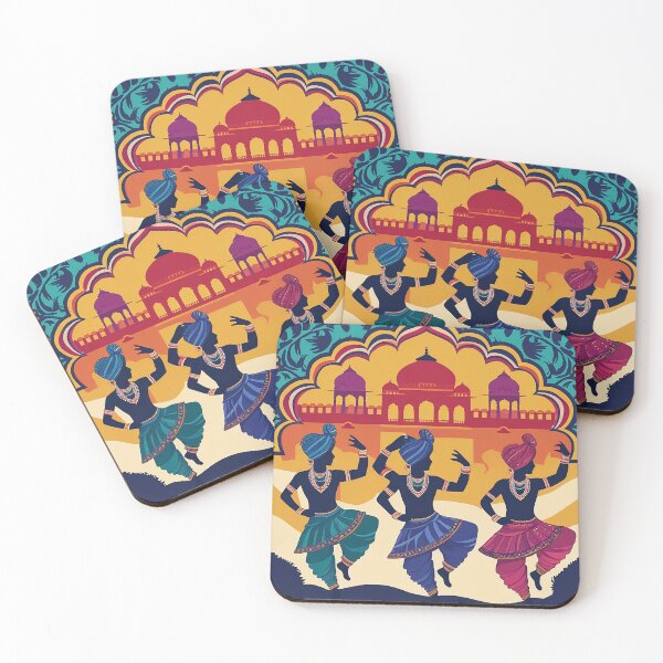 Item preview, Rajasthani Folk Art Silhouettes designed and sold by bheru4u.