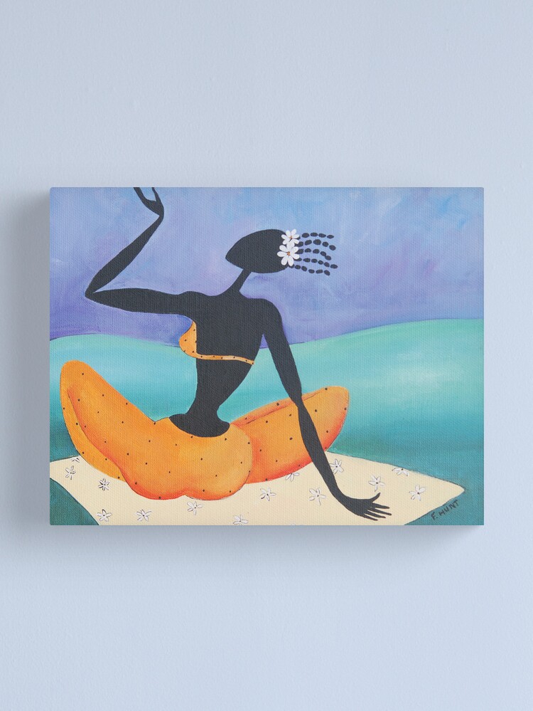 Alternate view of Girlie Girl Canvas Print