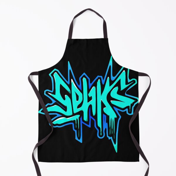 Item preview, sehks blue explosion graffiti designed and sold by manuvila.