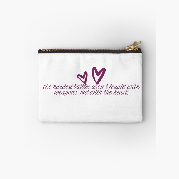 Item preview, "the hardest battles aren't fought with weapons, but with the heart." -iron flame, rebecca yarros designed and sold by madebysam :).