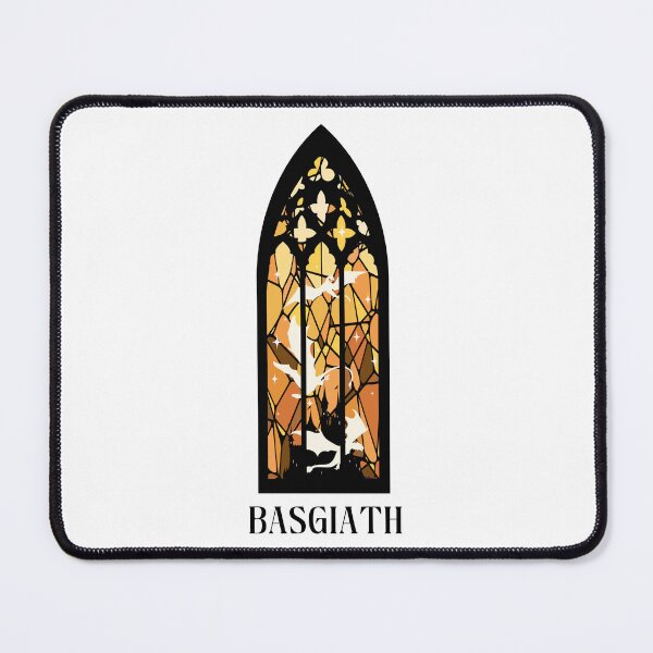 Item preview, Fourth Wing stained glass Basgiath designed and sold by h-helladesign.