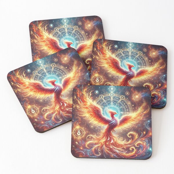 Item preview, Celestial Phoenix Art designed and sold by Pines & Starlight.