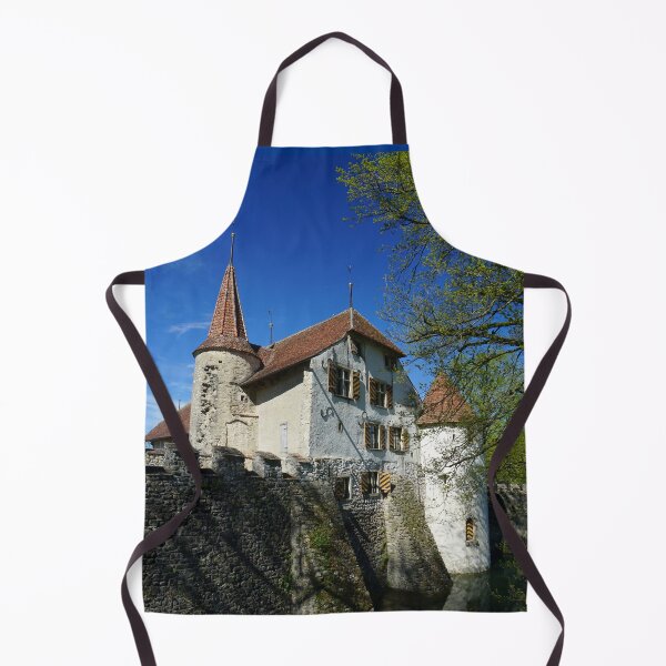 Artikelvorschau, Hallwyl Castle Springtime Switzerland entworfen und verkauft von nikawanders.