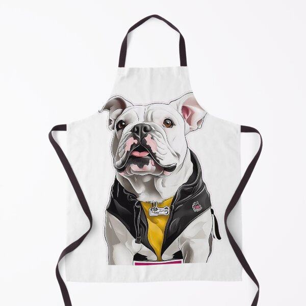 Item preview, French Bulldog in a Yellow T-shirt and Black-and-White Jacket. designed and sold by MirraStore.