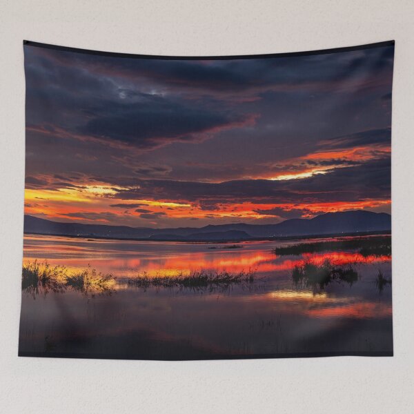 Item preview, Sunset at lake Karla designed and sold by Hercules Milas.
