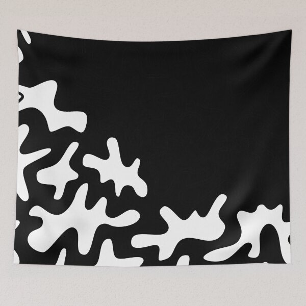 Item preview, Abstract Black and White designed and sold by P9Designs.