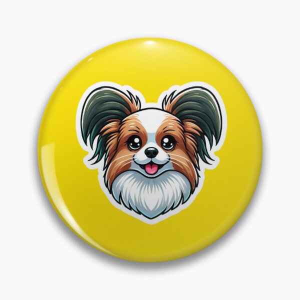 Item preview, Papillon Dog Head  designed and sold by ArtistEmbrace.