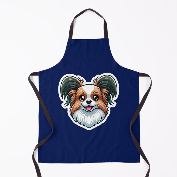 Item preview, Papillon Dog Head designed and sold by ArtistEmbrace.