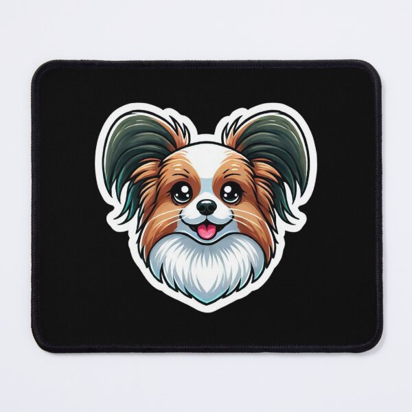 Item preview, Papillon Dog Head designed and sold by ArtistEmbrace.