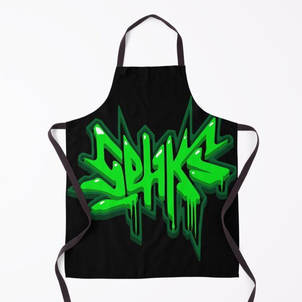 Item preview, sehks green 3d explosion graffiti designed and sold by manuvila.