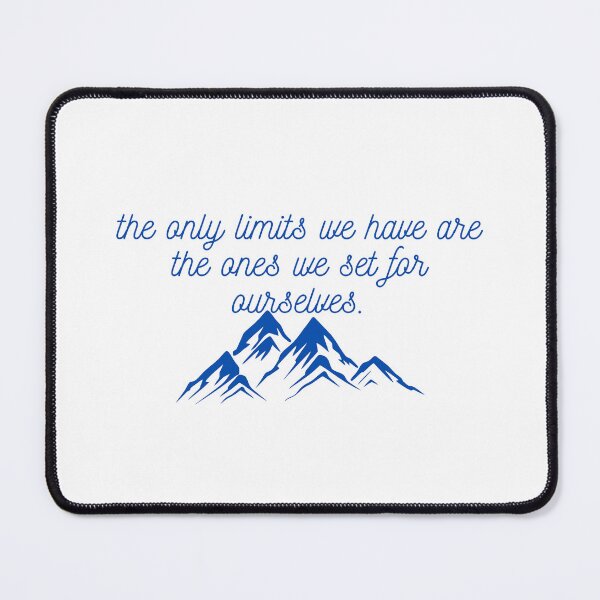 Item preview, "the only limits we have are the ones we set for ourselves." -fourth wing, rebecca yarros designed and sold by madebysam :).