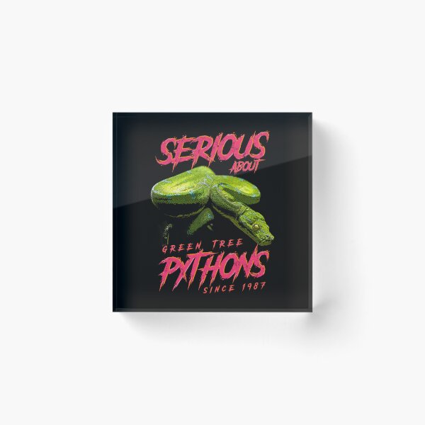 Item preview, Serious About Green Tree Pythons Since 1987 designed and sold by JRRTs.