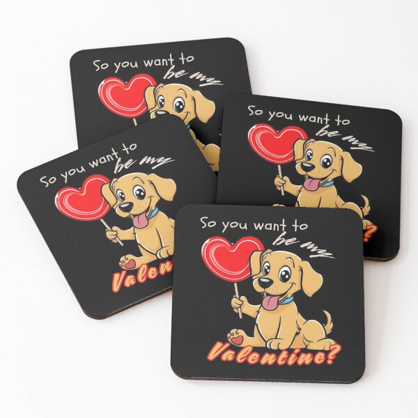 Item preview, My Heart Lolly Valentines Day Valentine's Day Cut Dog designed and sold by Design_Your_Day.