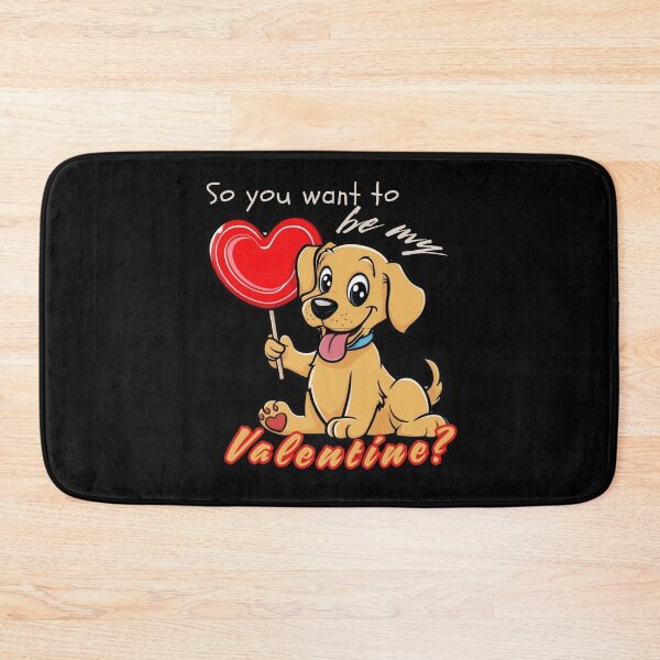 Item preview, My Heart Lolly Valentines Day Valentine's Day Cut Dog designed and sold by Design_Your_Day.