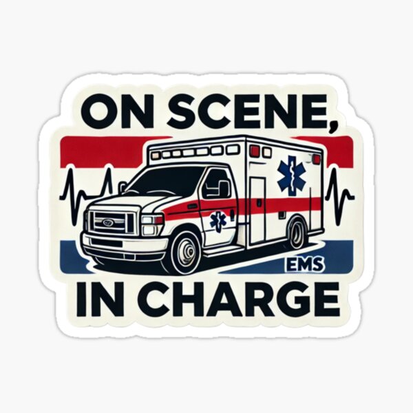 Item preview, On scene, in charge designed and sold by mymediclife.