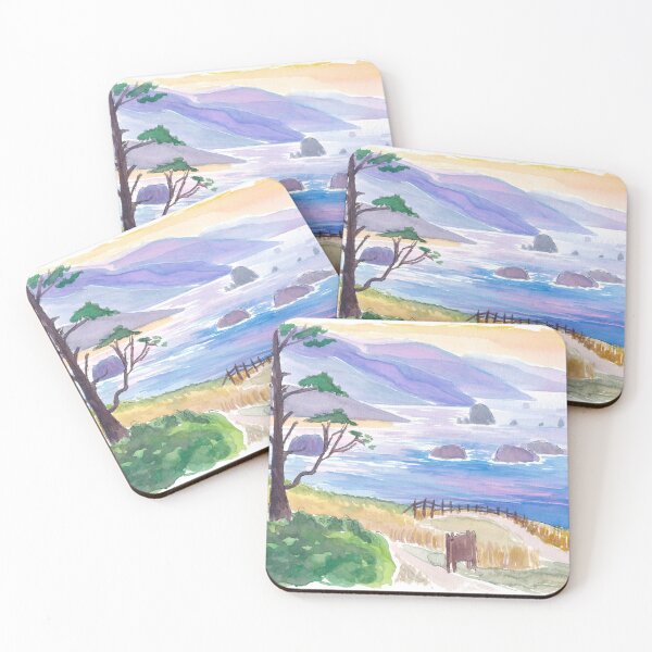 Item preview, Water Mist at Oregon Beach Scene near Ecola State Park designed and sold by artshop77.