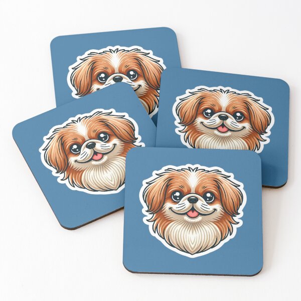 Item preview, Pekingese Dog Head  designed and sold by ArtistEmbrace.