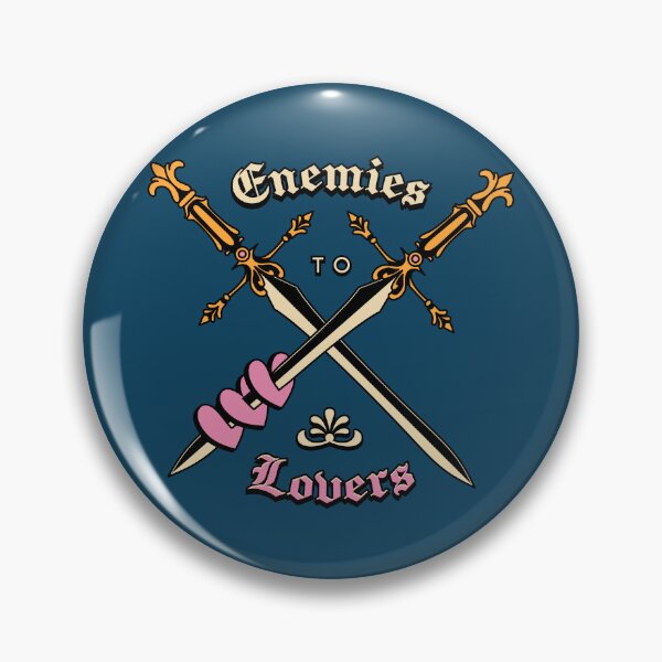 Item preview, Enemies to Lovers Illustrated Bookish Type  designed and sold by Magyarmelcsi Illustration.