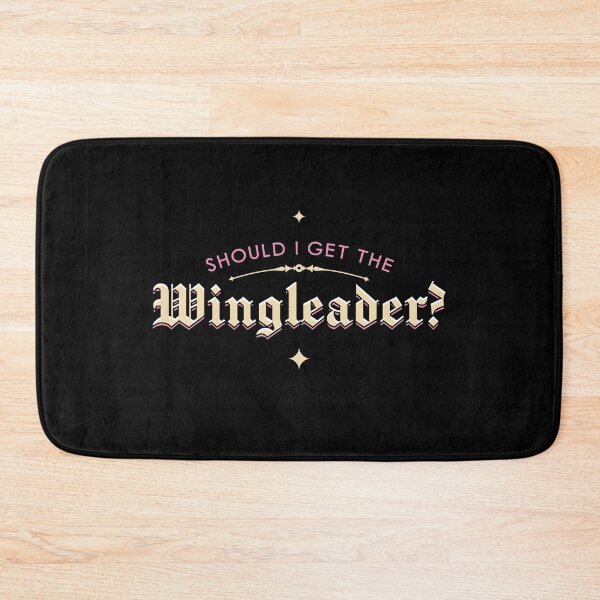 Item preview, Should I Get the Wingleader? Illustrated Bookish Type  designed and sold by Magyarmelcsi Illustration.