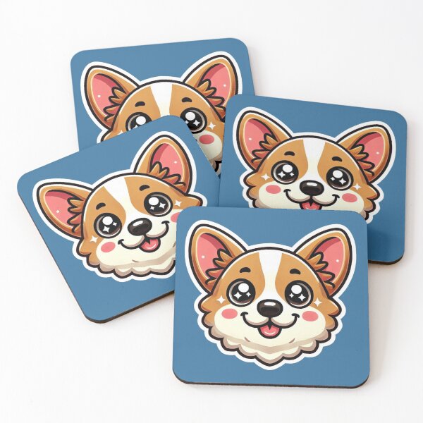 Item preview, Pembroke Welsh Corgi Dog Head  designed and sold by ArtistEmbrace.