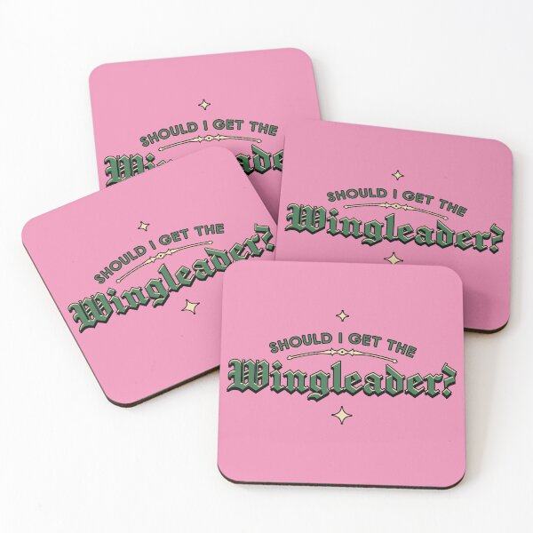 Item preview, Should I Get the Wingleader? Illustrated Bookish Type  designed and sold by Magyarmelcsi Illustration.