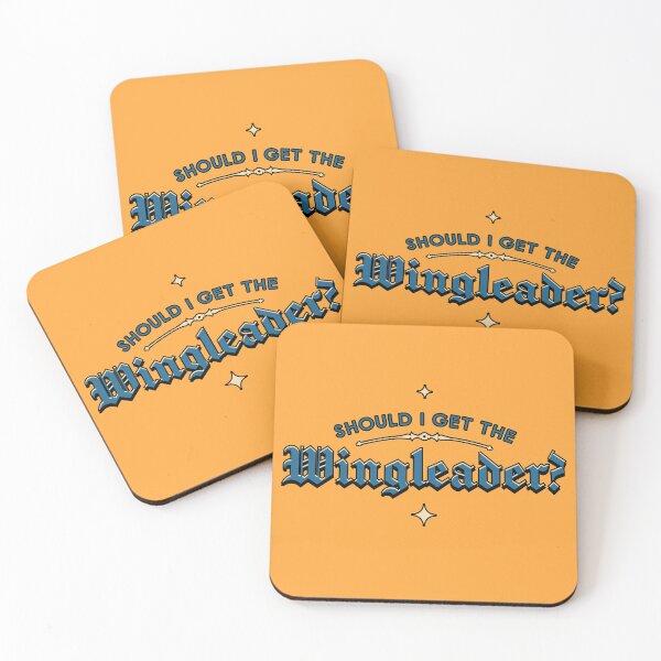 Item preview, Should I Get the Wingleader? Illustrated Bookish Type  designed and sold by Magyarmelcsi Illustration.