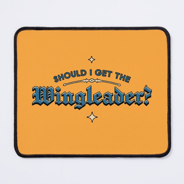 Item preview, Should I Get the Wingleader? Illustrated Bookish Type designed and sold by Magyarmelcsi Illustration.