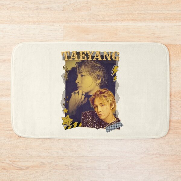 Item preview, Taeyang BIGBANG Retro Y2K Preppy Yellow Scrapbook Collage Design designed and sold by HELL0WBELLO.
