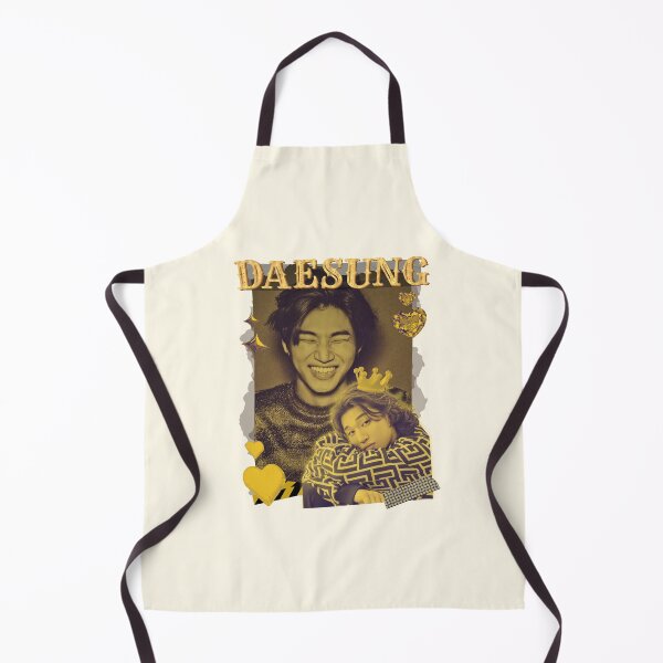 Item preview, Daesung BIGBANG Retro Y2K Preppy Yellow Scrapbook Collage Design designed and sold by HELL0WBELLO.