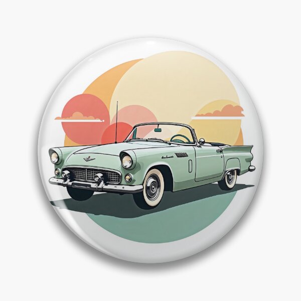 Item preview, Retro Convertible Car - Vintage Classic Design designed and sold by samtheai.