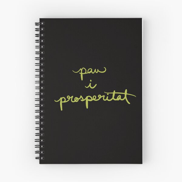Item preview, Peace and Prosperity in Catalan designed and sold by abeink.