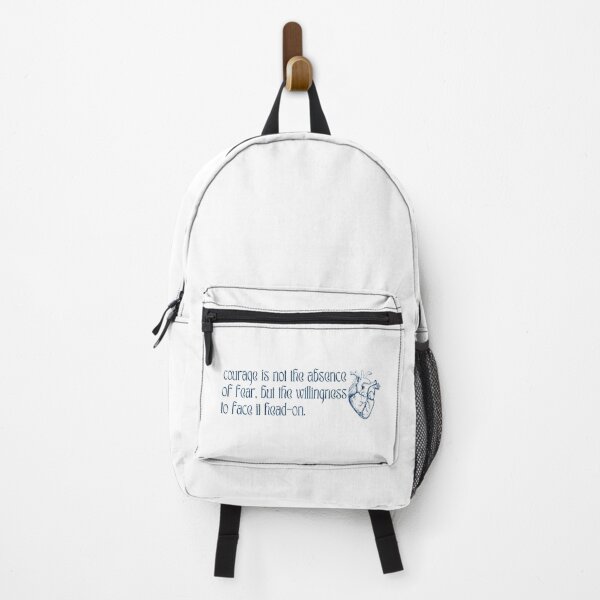 Item preview, "courage is not the absence of fear, but the willingness to face it head-on." -fourth wing, rebecca yarros designed and sold by madebysam :).