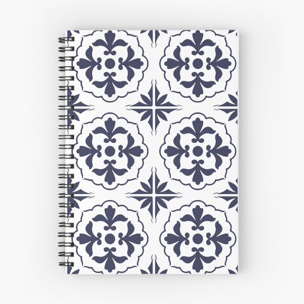 Item preview, Hamptons Blue and White Moroccan Tile Pattern designed and sold by HotHibiscus.