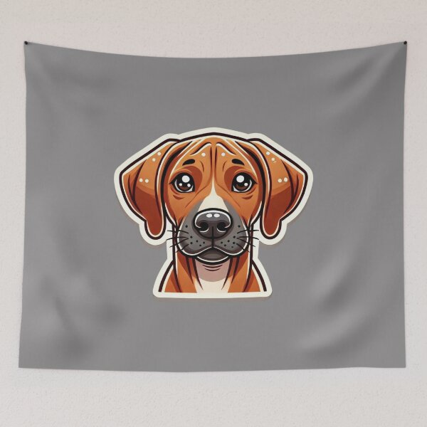 Item preview, Rhodesian Ridgeback Dog Head  designed and sold by ArtistEmbrace.