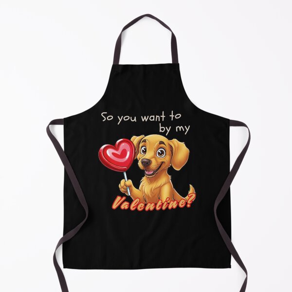 Item preview, My Heart Lolly Valentines Day Valentine's Day Cut Dog designed and sold by Design_Your_Day.