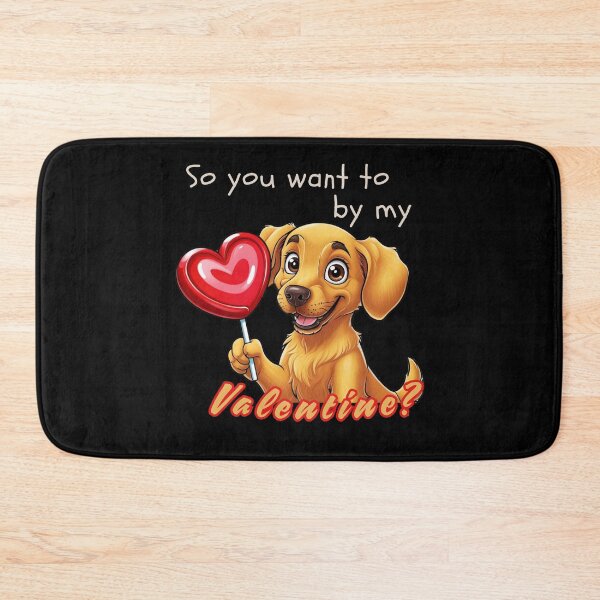 Item preview, My Heart Lolly Valentines Day Valentine's Day Cut Dog designed and sold by Design_Your_Day.