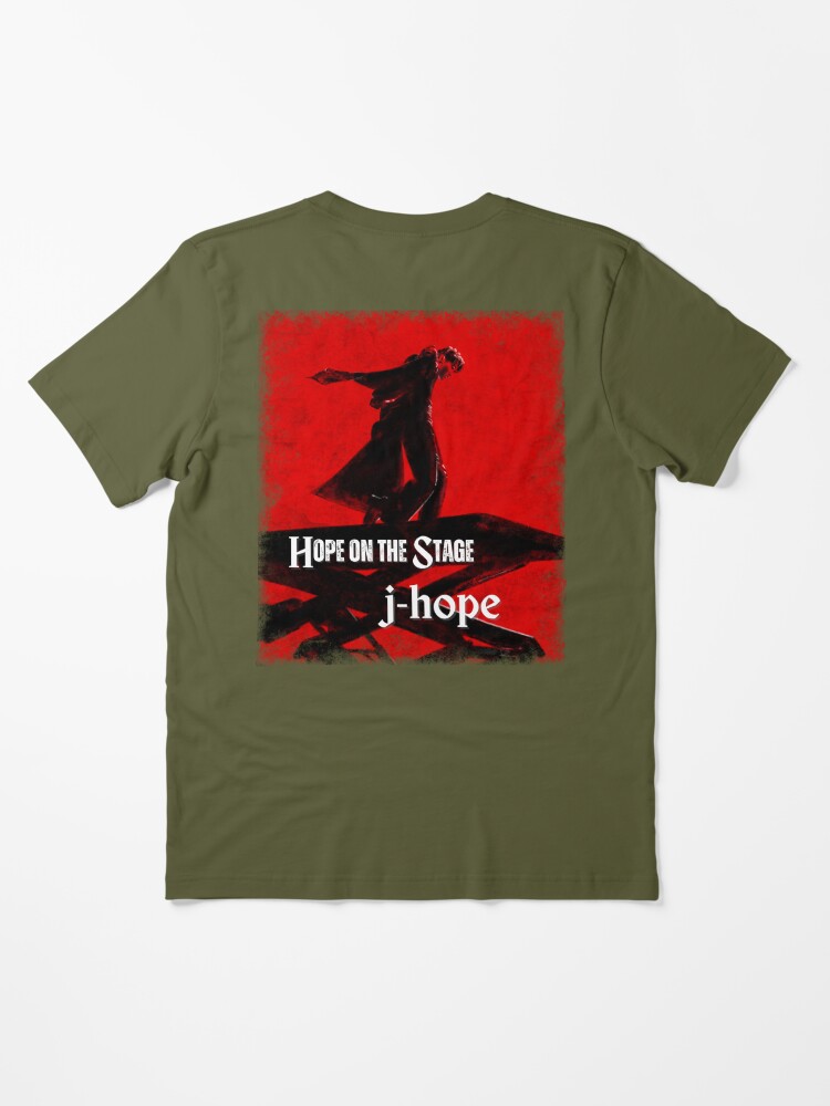 【HOPE ON THE STAGE_FINAL]】T-Shirt (Red) BTS J - Hope t shirt “Hope On The Stage FINAL” Cotton T - Shirt