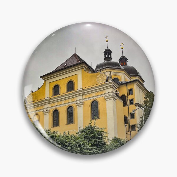 Item preview, Church of Saint Michael (Chrám sv. Michala) Seen from the Villa Primavesi Gardens, Olomouc, Czechia  designed and sold by Douglas E. Welch Design and Photography.