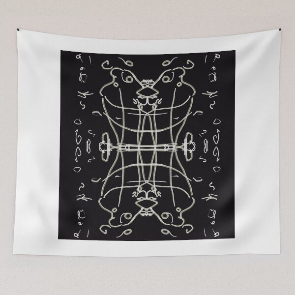 Item preview, Chart composition abstract animal shape face designed and sold by GregorProjector.