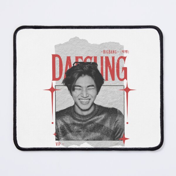 Item preview, BIGBANG Daesung Y2K Preppy Red and Black Scrapbook Collage Design designed and sold by HELL0WBELLO.