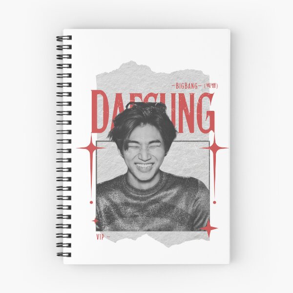 Item preview, BIGBANG Daesung Y2K Preppy Red and Black Scrapbook Collage Design designed and sold by HELL0WBELLO.