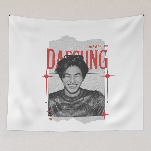 Item preview, BIGBANG Daesung Y2K Preppy Red and Black Scrapbook Collage Design designed and sold by HELL0WBELLO.