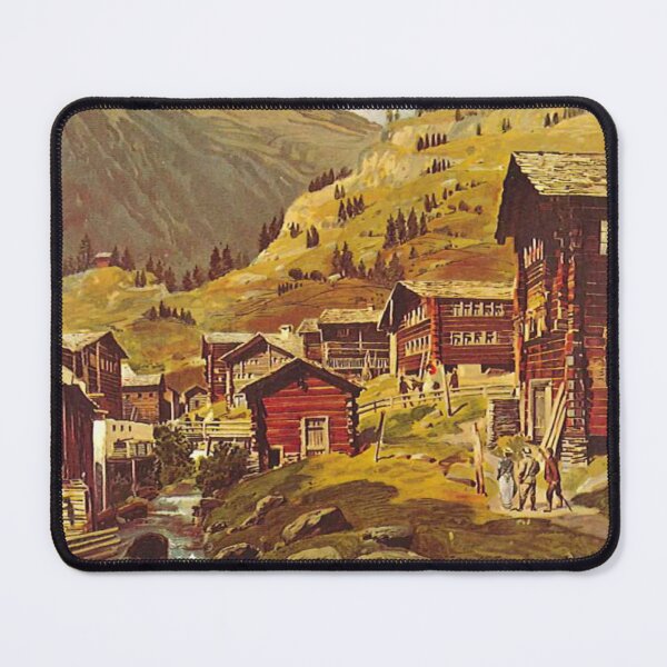 Item preview, Zermatt Switzerland Poster Vintage Swiss designed and sold by cutesy.