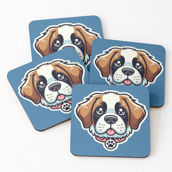 Item preview, Saint Bernard Dog Head  designed and sold by ArtistEmbrace.