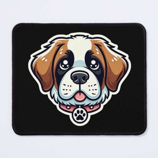 Item preview, Saint Bernard Dog Head  designed and sold by ArtistEmbrace.
