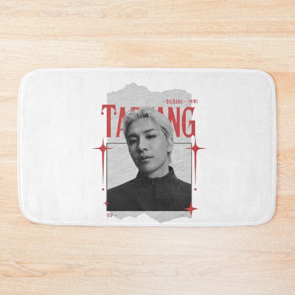 Item preview, BIGBANG Taeyang Y2K Preppy Red and Black Scrapbook Collage Design designed and sold by HELL0WBELLO.