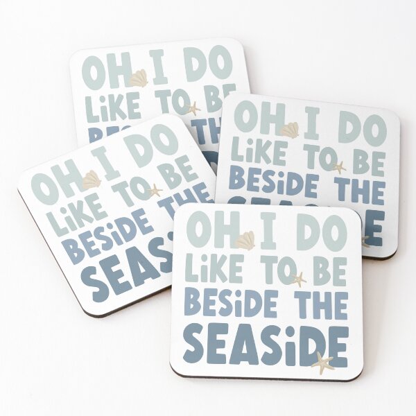Item preview, Oh I do Like to be Beside The Seaside designed and sold by Giddy Kipper.