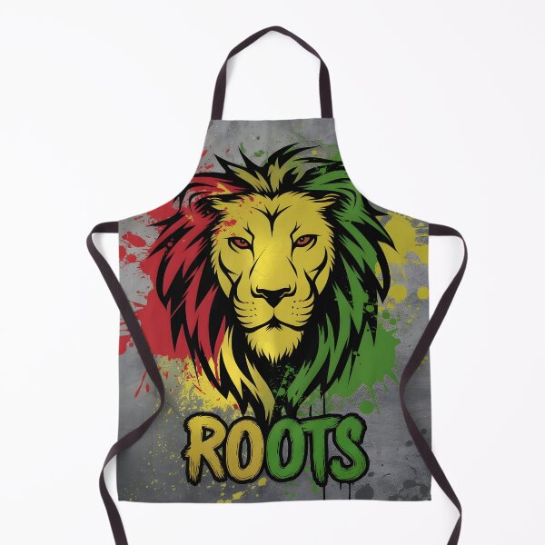 Item preview, Reggae Roots Graffiti Lion of Judah designed and sold by BashmentBoss.