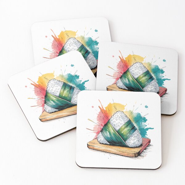Item preview, Watercolor Onigiri designed and sold by SignumShop.