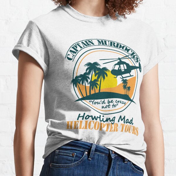 Item preview, Captain Murdock's Howling Mad Helicopter Tours designed and sold by CosmicTornado.